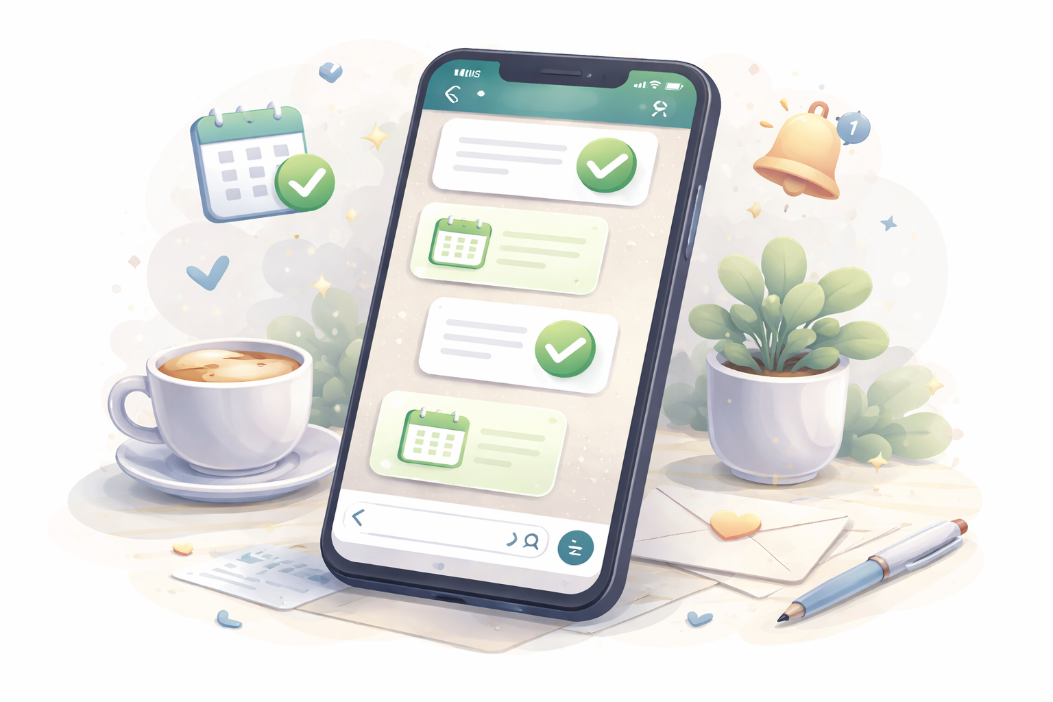 Confirmação de presença no WhatsApp